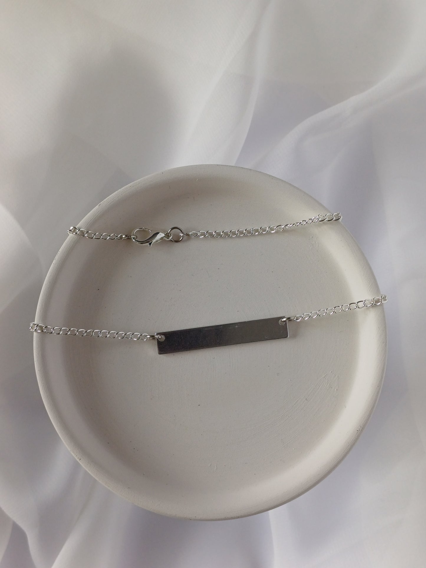 Rectangle Pendant Bracelet