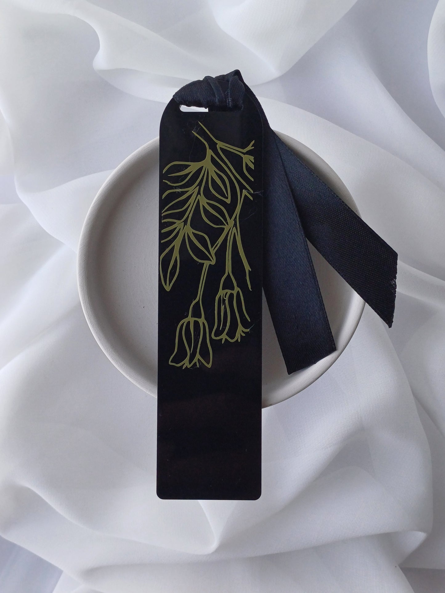 Black Kowhai Bookmark