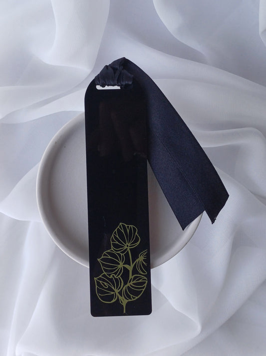 Black Kawakawa Bookmark